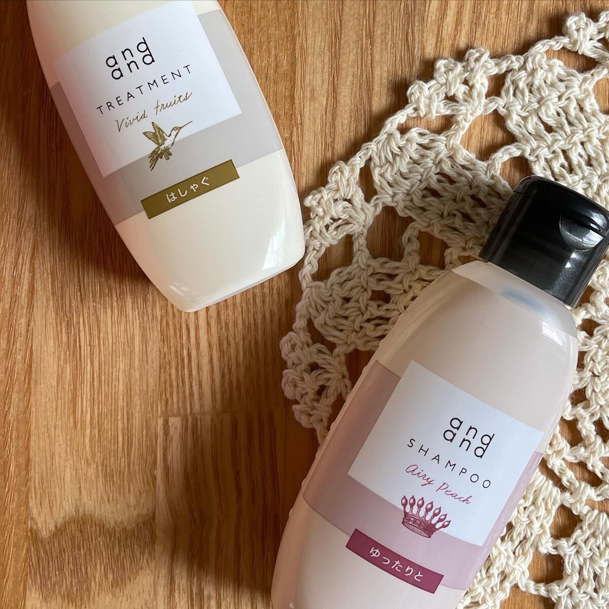ゆったりと エアリーピーチの香り シャンプー/and and/市販シャンプーを使ったクチコミ（3枚目）