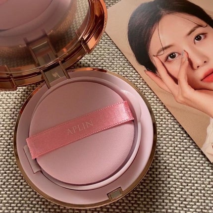 ピンクティーツリーカバークッション/APLIN/クッションファンデーションを使ったクチコミ(4枚目)