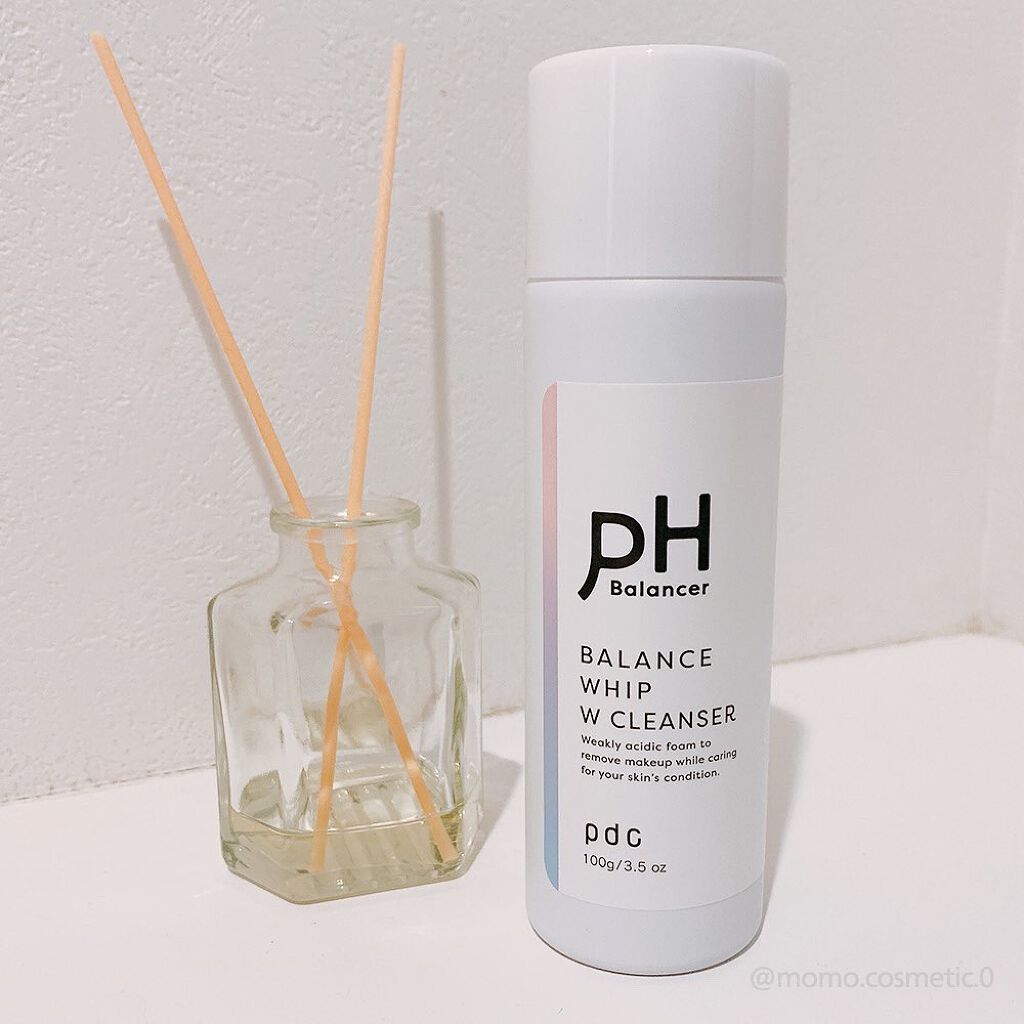 ピーエイチバランサー BホイップWクレンザー/pdc/泡洗顔を使ったクチコミ(1枚目)