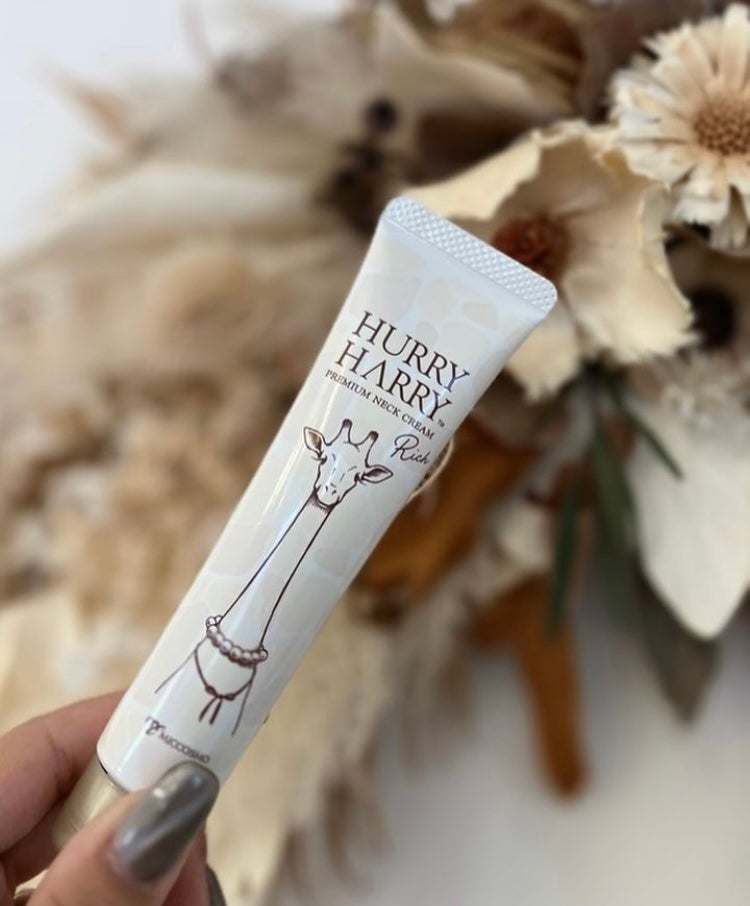 ハリーハリー 薬用おとなの美くびクリーム リッチ(医薬部外品)/ハリーハリー/ネック・デコルテケアを使ったクチコミ(1枚目)