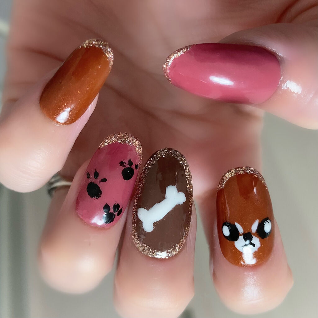 カラフルネイルズ/キャンメイク/マニキュアを使ったクチコミ（2枚目）