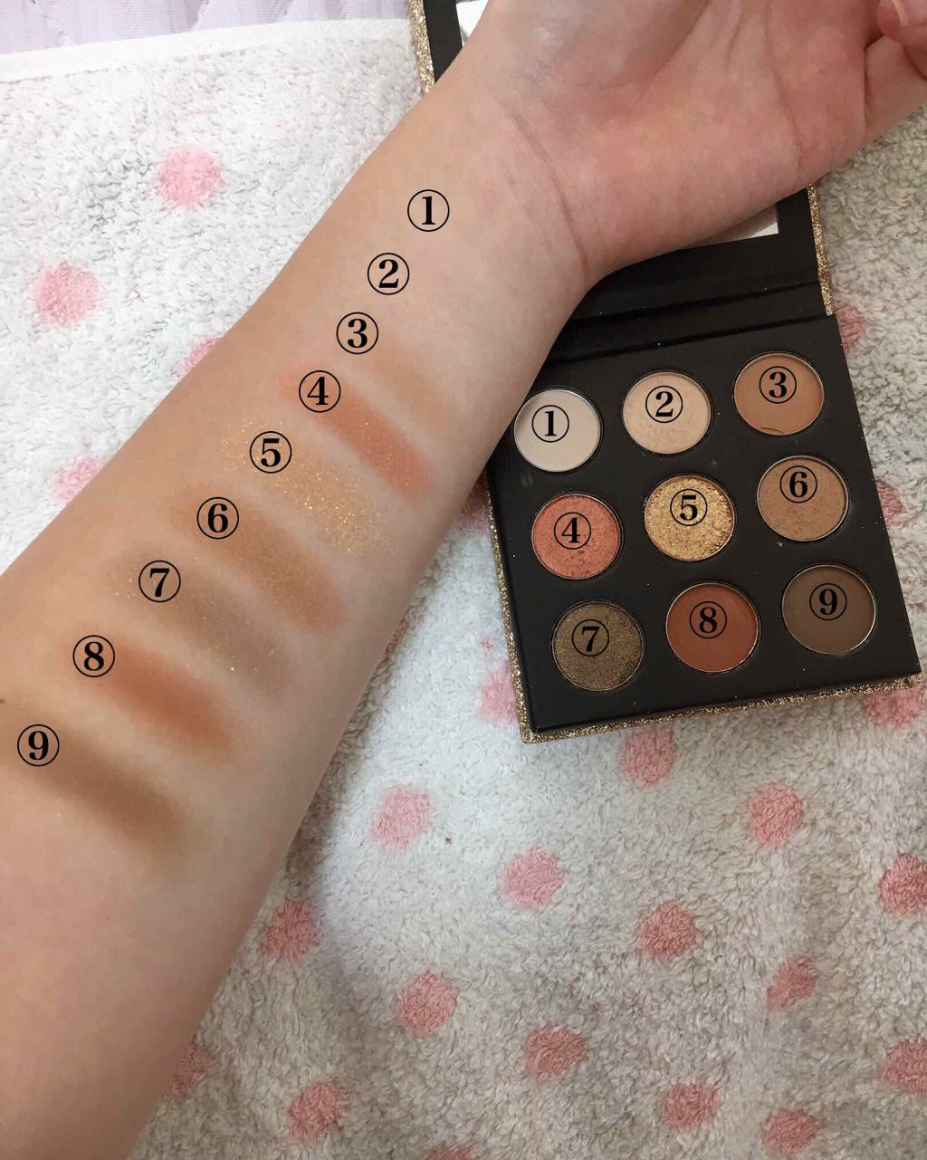 タイニートゥインクル カラーアイズ/ETUDE/アイシャドウパレットを使ったクチコミ(2枚目)