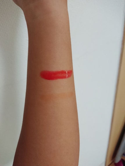 ディアダーリン ウォータージェルティント (アイスティント)/ETUDE/口紅を使ったクチコミ(2枚目)