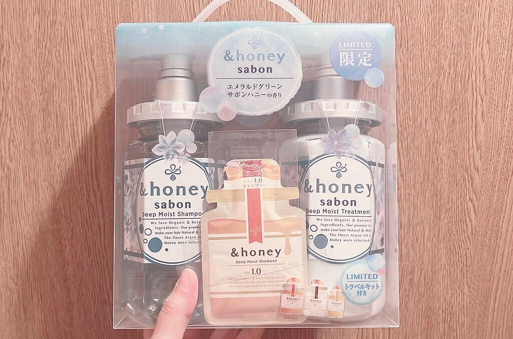 ディープモイスト シャンプー1.0/ヘアトリートメント2.0/&honey/市販シャンプーを使ったクチコミ(2枚目)