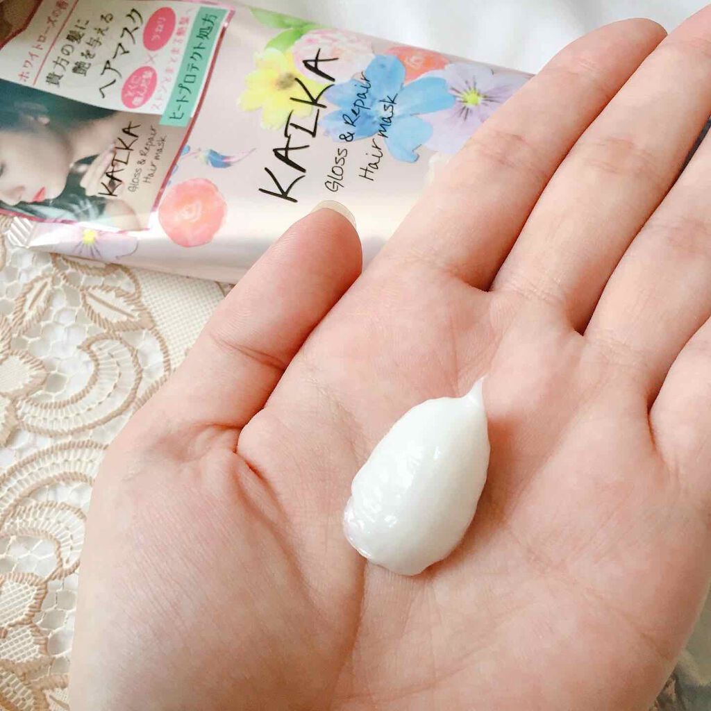 カイカ グロス&リペア へアマスク/KAIKA/ヘアマスク・ヘアパックを使ったクチコミ(2枚目)