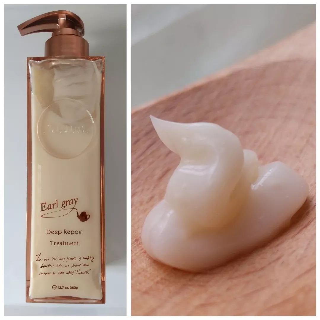 プルント ディープリペアペアセット アールグレイ N/Purunt./市販シャンプーを使ったクチコミ(5枚目)