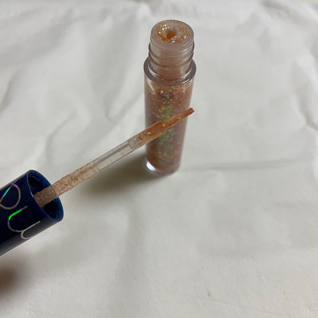 リキッド グリッター シャドウ/rom&nd/グリッターを使ったクチコミ(2枚目)