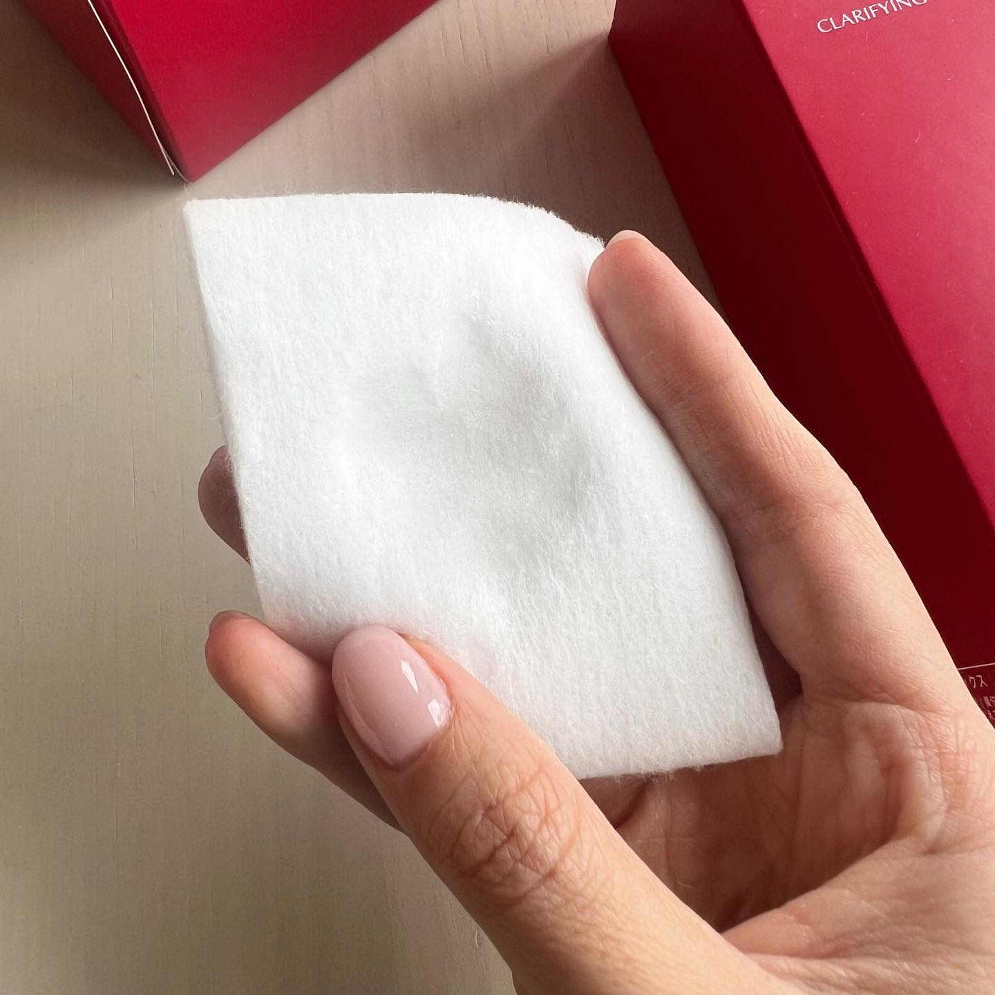 クラリファイイング リリーサー 専用コットン/ALBLANC/クレンジングウォーターを使ったクチコミ（3枚目）