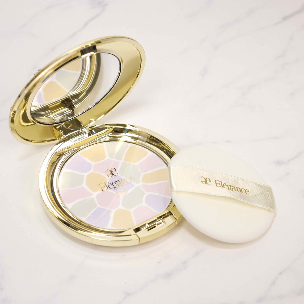 ラ プードル オートニュアンス/Elégance/プレストパウダーを使ったクチコミ（3枚目）