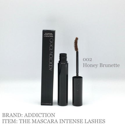 ザ マスカラ インテンス ラッシュ/ADDICTION/マスカラを使ったクチコミ(1枚目)
