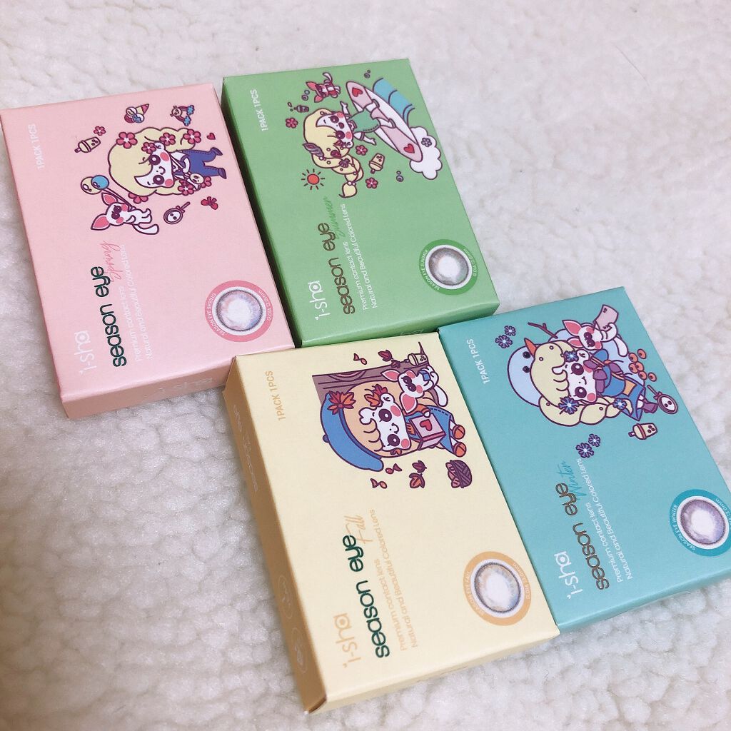 i-shaアイシャ Season Eye/蜜のレンズ/カラーコンタクトレンズを使ったクチコミ（2枚目）