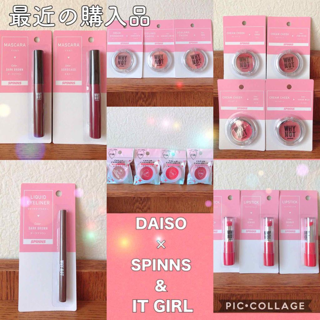 WHY NOT SPINNS リップスティック/DAISO/口紅を使ったクチコミ（1枚目）