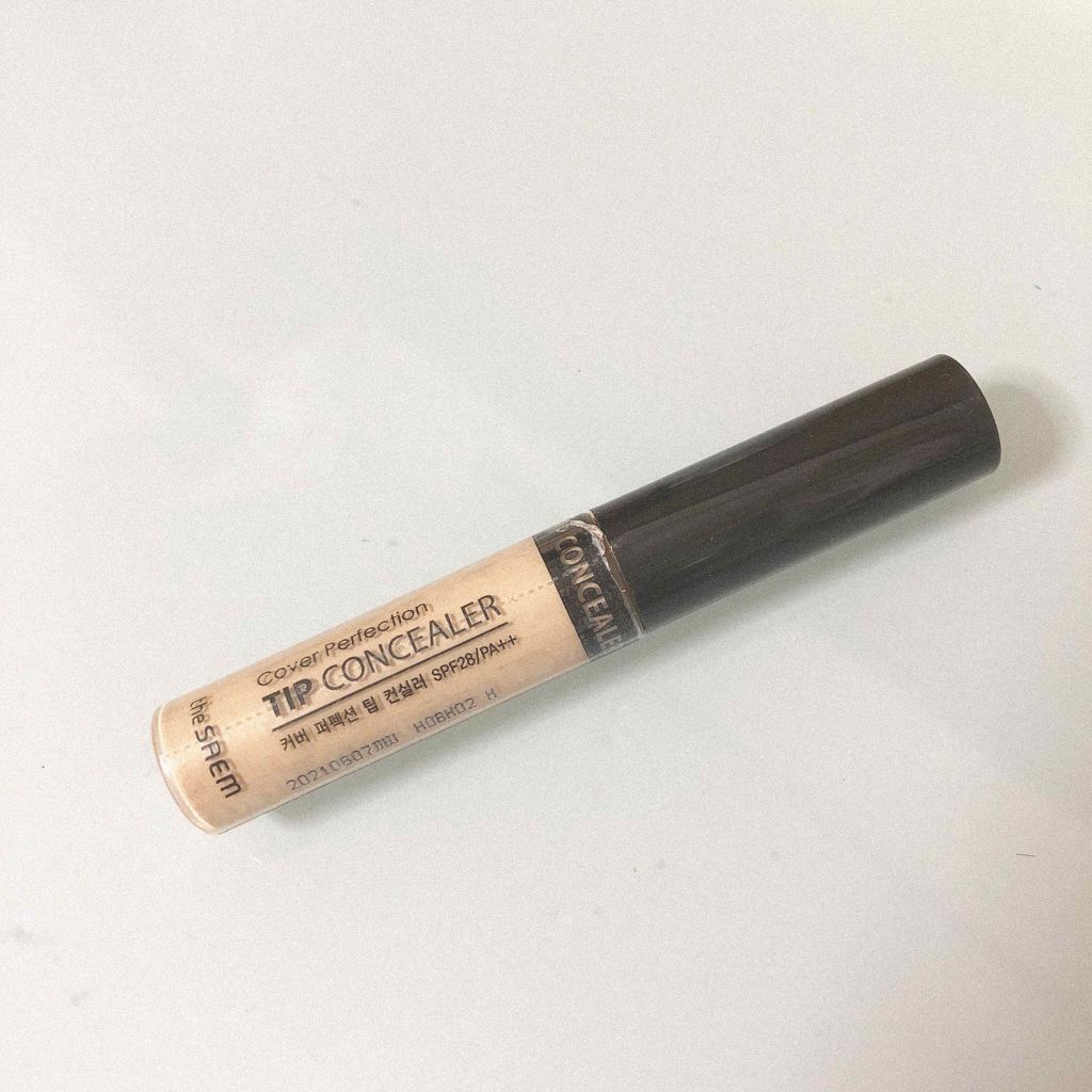 カバーパーフェクション チップコンシーラー/the SAEM/リキッドコンシーラーを使ったクチコミ(1枚目)