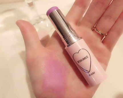 マルチグロウスティック/WHOMEE/ジェル・クリームチークを使ったクチコミ(3枚目)