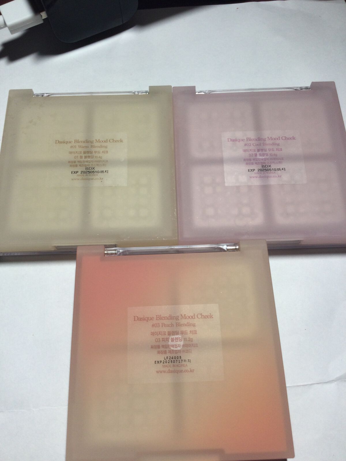 ブレンディングムードチーク/dasique/パウダーチークを使ったクチコミ(2枚目)