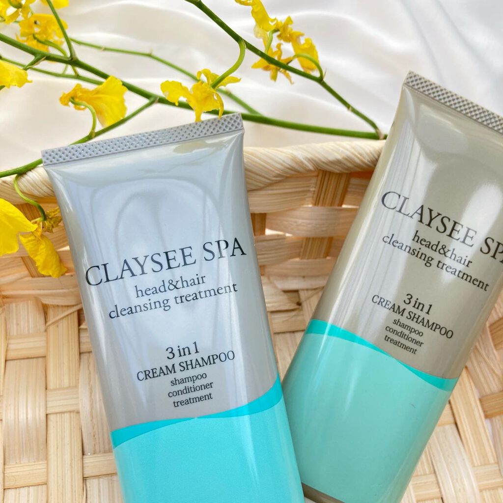 ヘッド＆ヘアクレンジングトリートメント/CLAYSEE SPA/市販シャンプーを使ったクチコミ（3枚目）