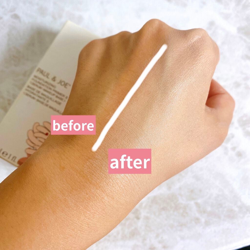 モイスチュアライジング ファンデーション プライマー S/PAUL & JOE BEAUTE/化粧下地を使ったクチコミ(3枚目)