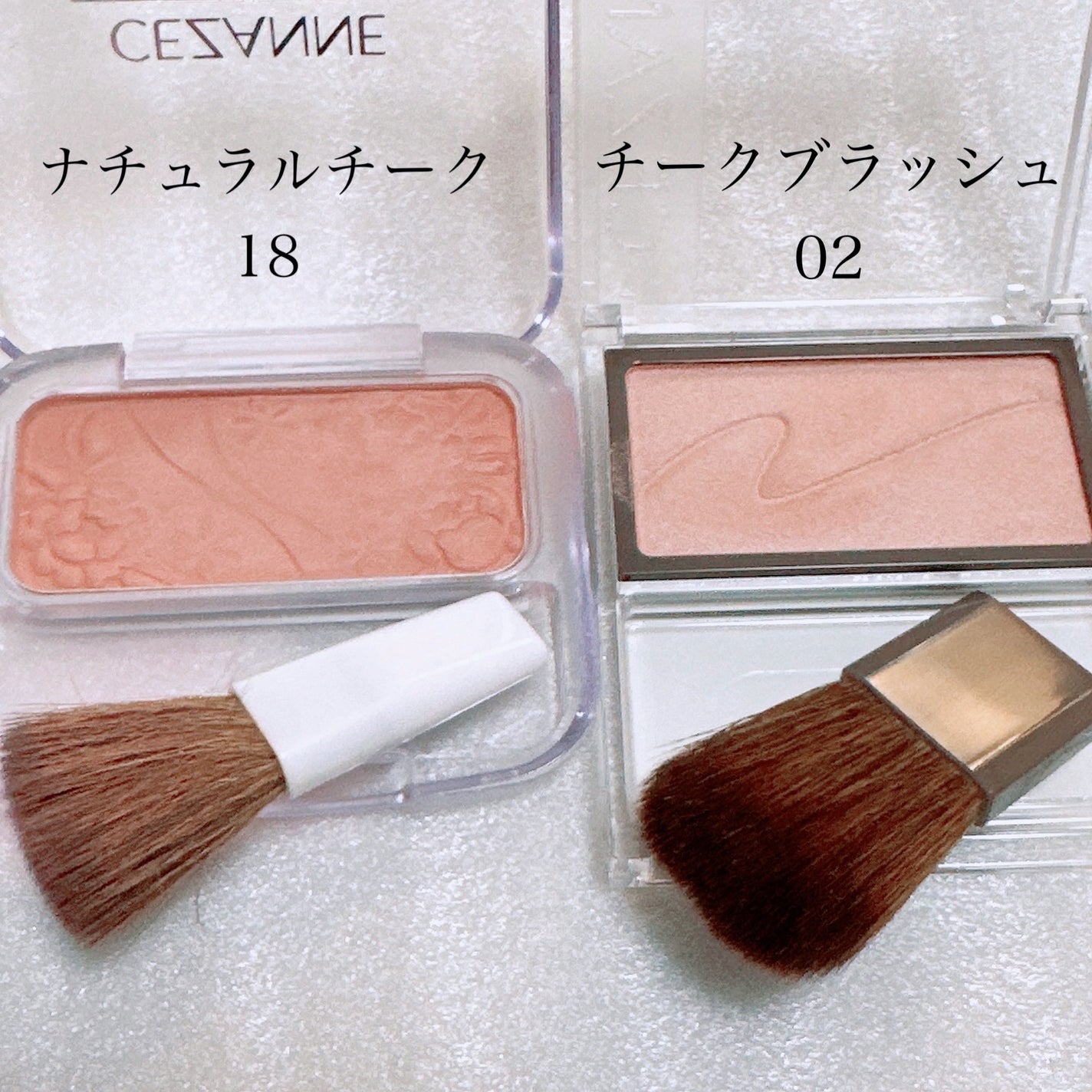 チークブラッシュ/CEZANNE/パウダーチークを使ったクチコミ(6枚目)