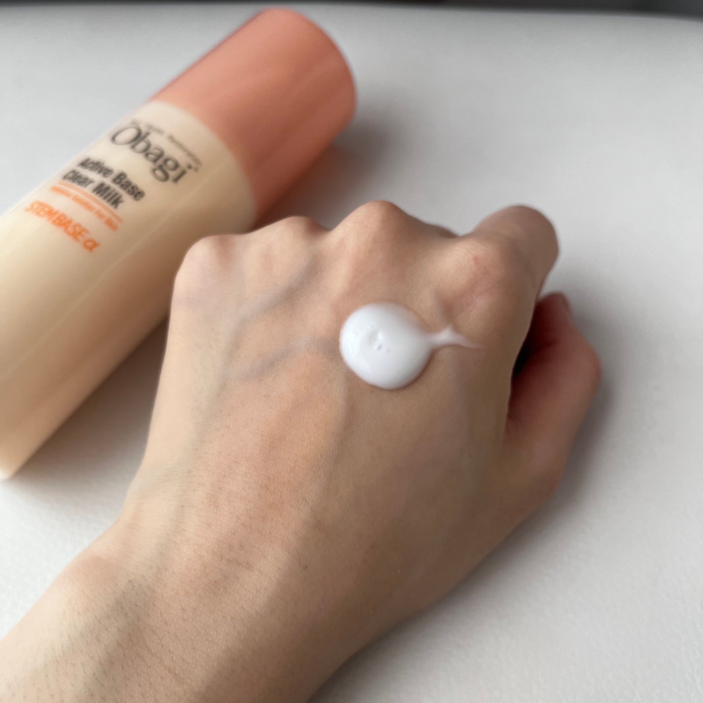 アクティブベース クリアミルク/オバジ/乳液を使ったクチコミ(2枚目)