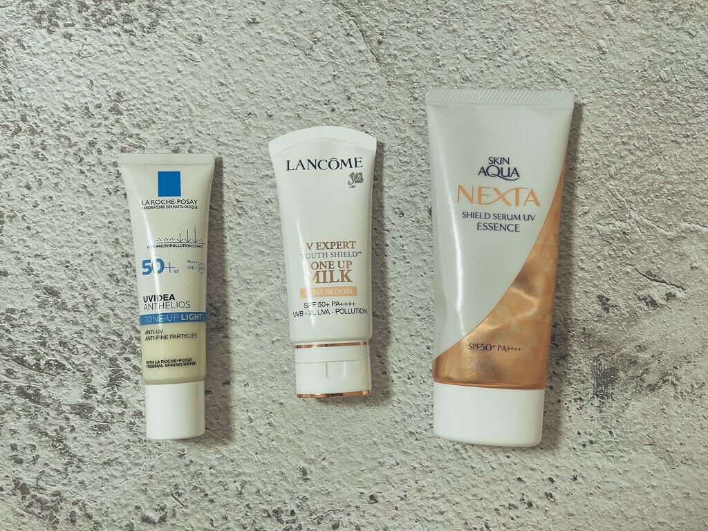 UV エクスペール トーン アップ ローズ/LANCOME/日焼け止め・UVケアを使ったクチコミ（1枚目）