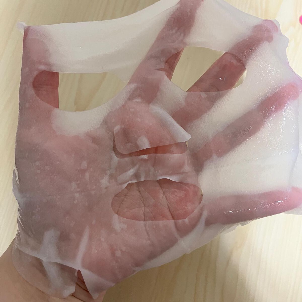 ディープモイスチャー マスク (ケアクリーム付き)/cerXcer/シートマスク・パックを使ったクチコミ(4枚目)