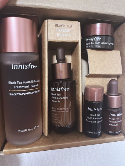 ブラックティージナシー2種セット/innisfree/スキンケアキットを使ったクチコミ(5枚目)