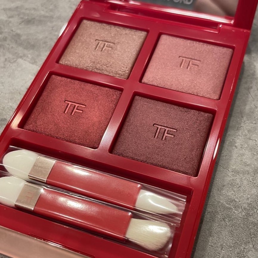 アイ カラー クォード/TOM FORD BEAUTY/アイシャドウパレットを使ったクチコミ（2枚目）