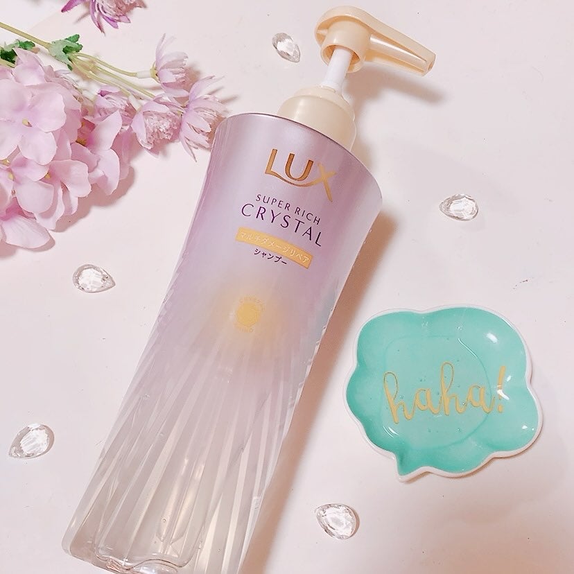スーパーリッチクリスタル マルチダメージリペア シャンプー/トリートメント/LUX/市販シャンプーを使ったクチコミ(1枚目)