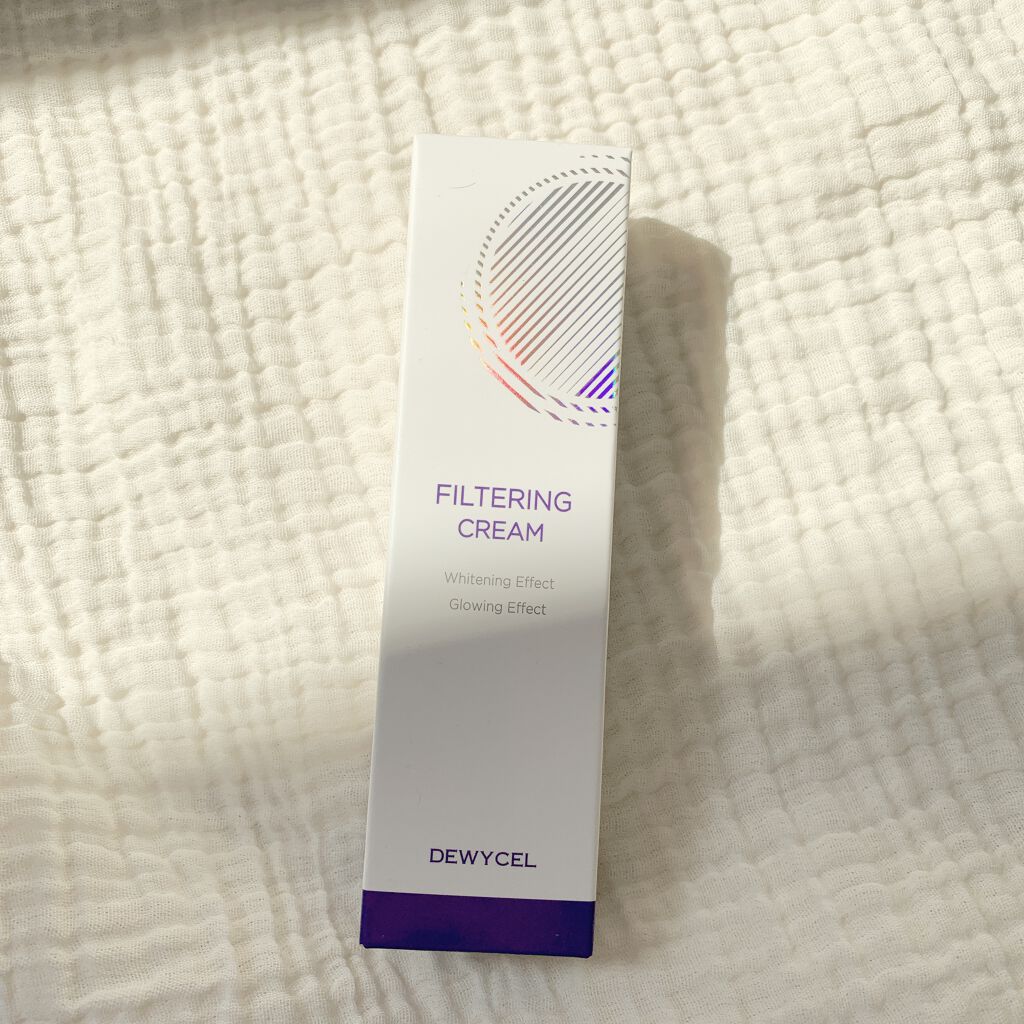 フィルタリングクリーム/DEWYCEL/日焼け止めクリームを使ったクチコミ(1枚目)