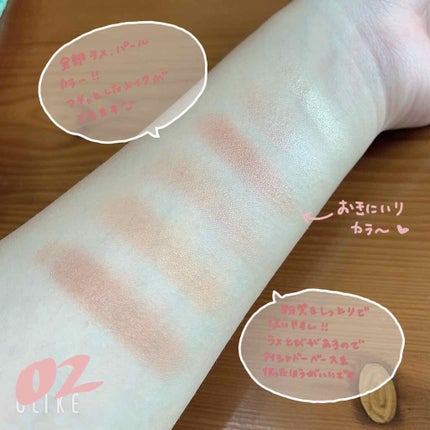 AC カラーアイパレット/AC MAKEUP/アイシャドウパレットを使ったクチコミ(2枚目)