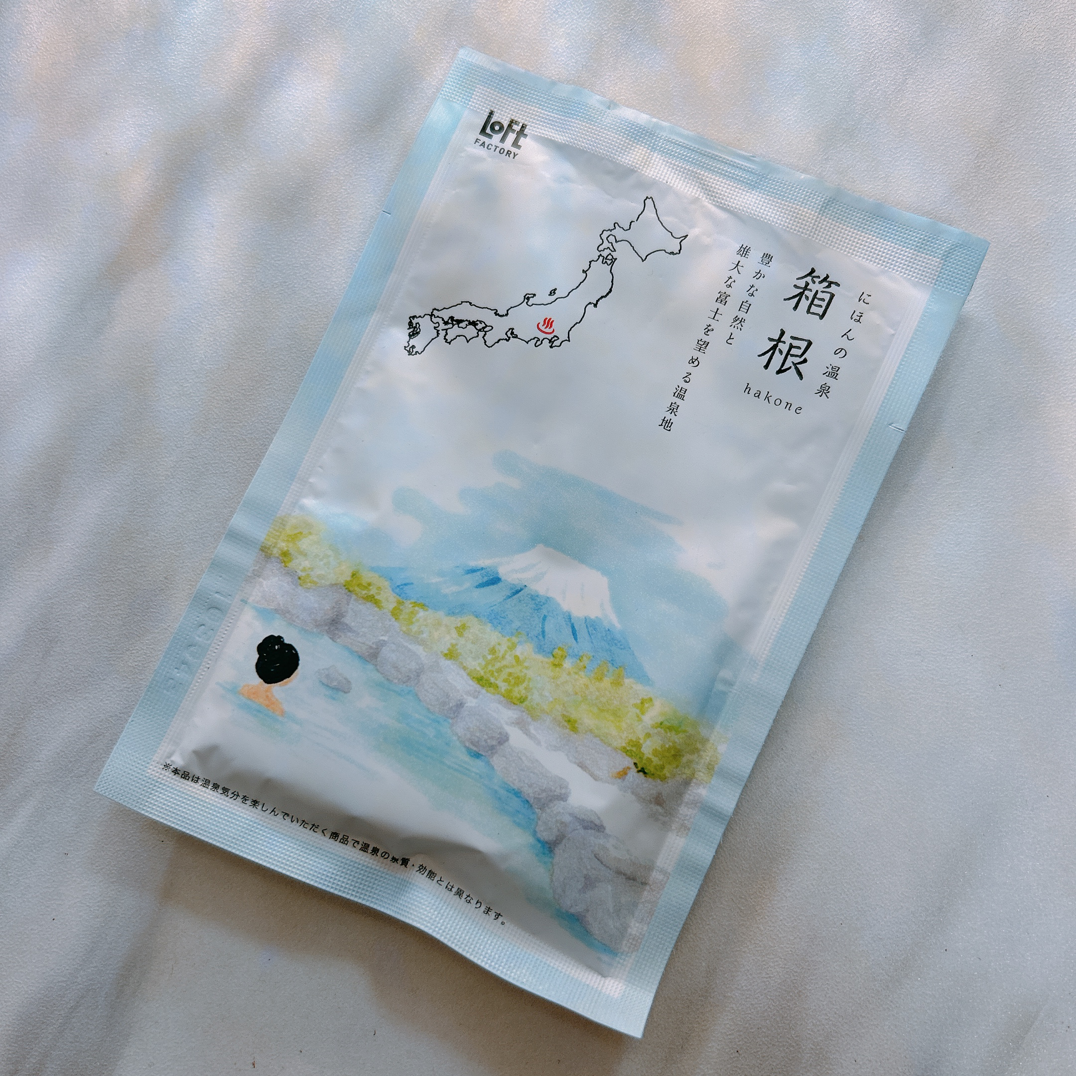 にほんの温泉/ロフトファクトリー/無機塩系入浴剤を使ったクチコミ（1枚目）