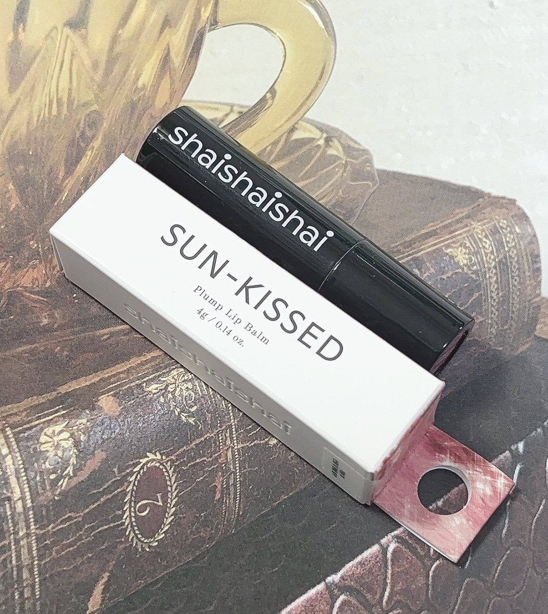 サンキスド プランプ リップバーム 03.Mauve Beach/shaishaishai/リップバームを使ったクチコミ（2枚目）