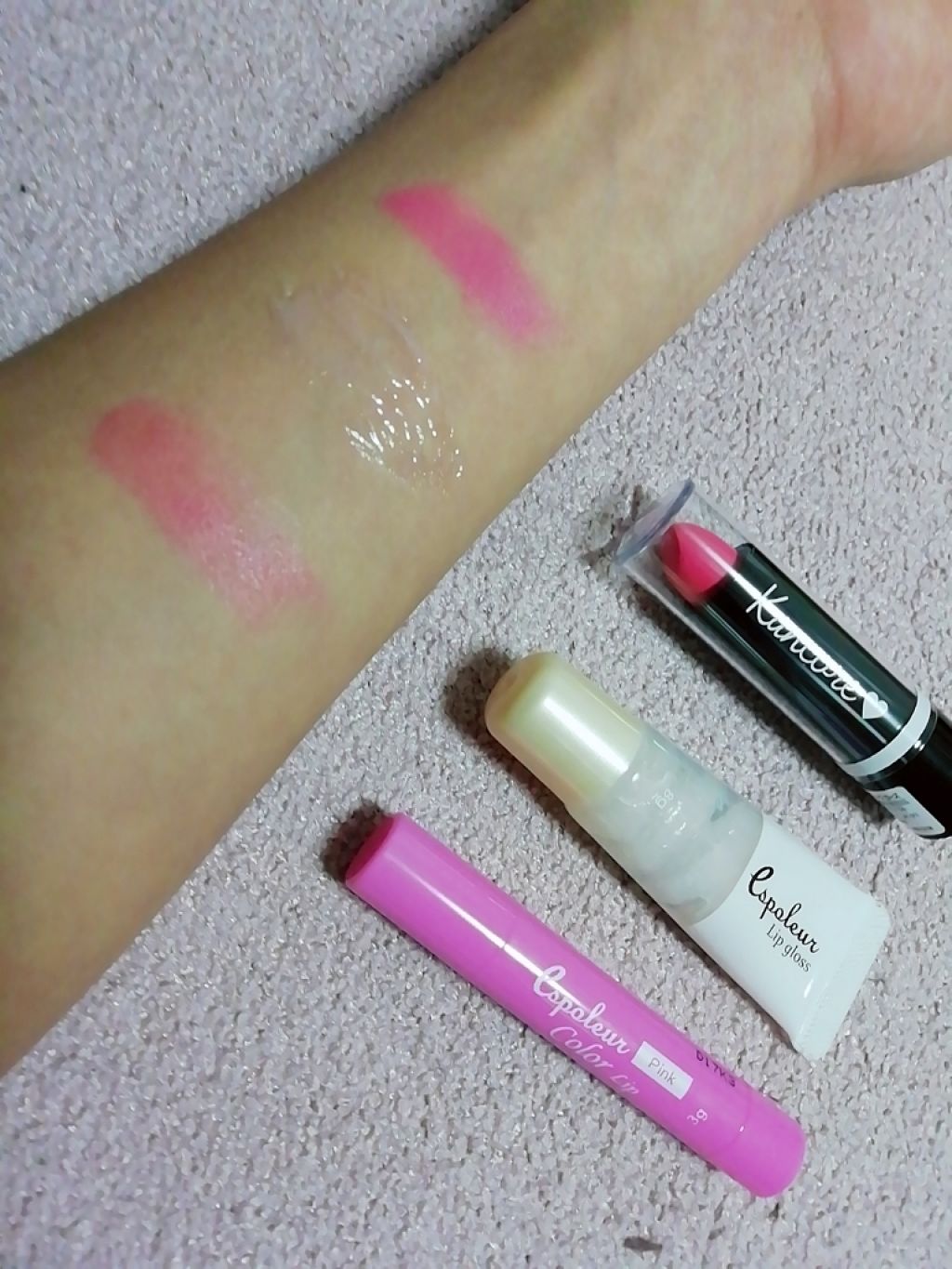 エスポルール カラーリップ/エスポルール/リップクリームを使ったクチコミ（2枚目）