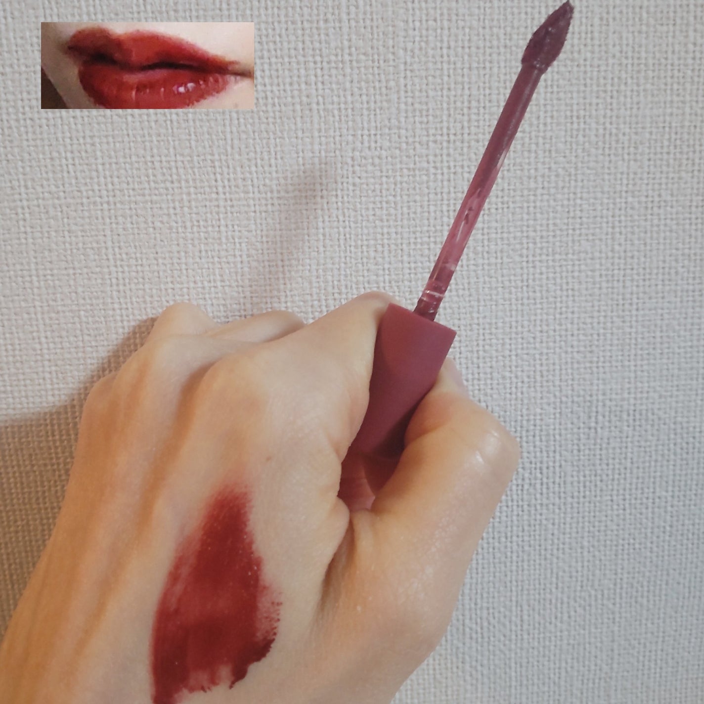 アイムミステリーブラーティント/i’m meme/リップティントを使ったクチコミ(2枚目)