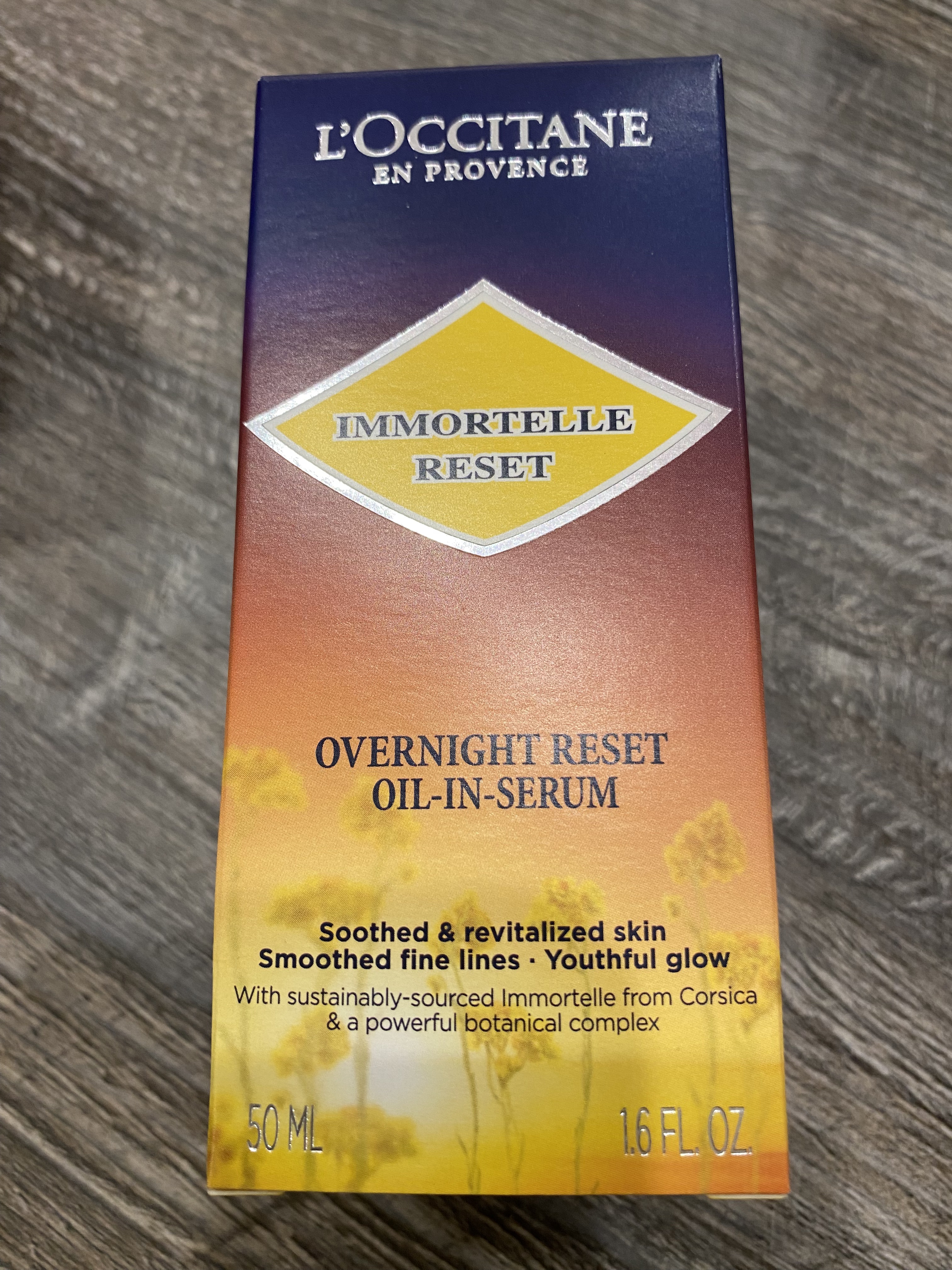 イモーテル オーバーナイトリセットセラム/L'OCCITANE/美容液を使ったクチコミ（2枚目）