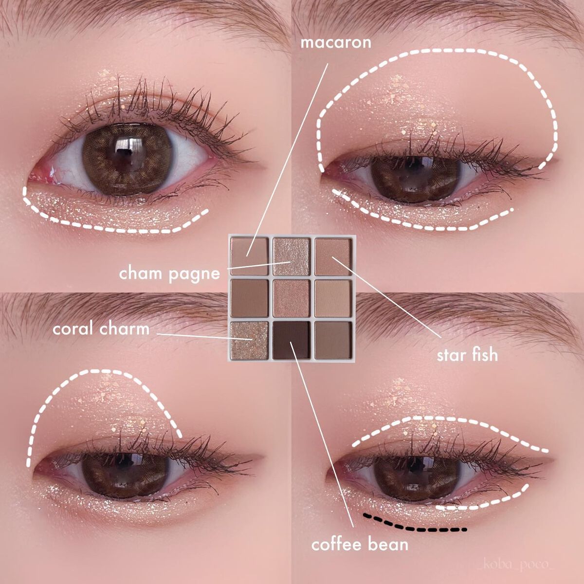 マルチユースシャドウパレット/RULIDIA/アイシャドウパレットを使ったクチコミ(4枚目)