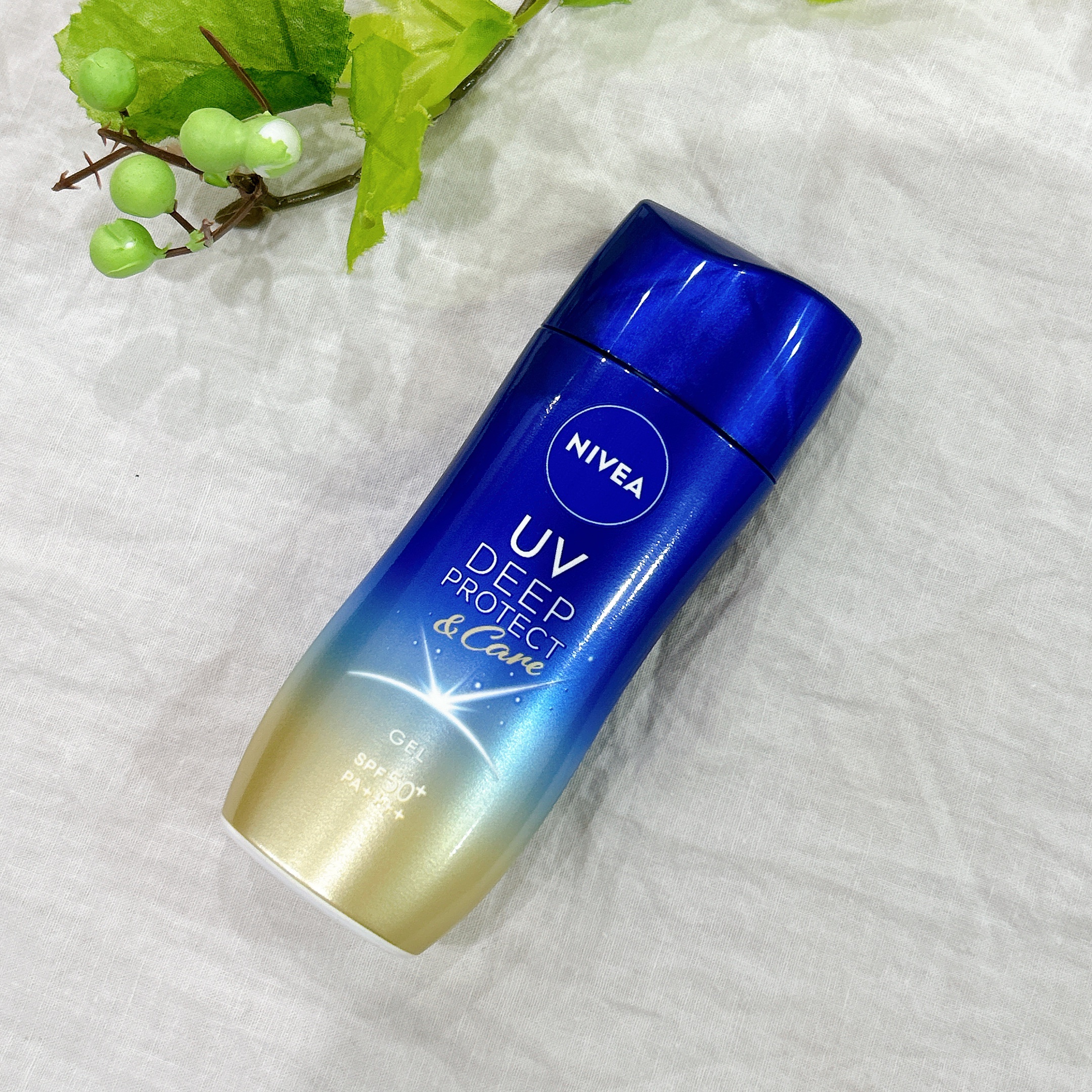 ニベアUV ディープ プロテクト＆ケア ジェル/ニベア/日焼け止めジェルを使ったクチコミ（1枚目）