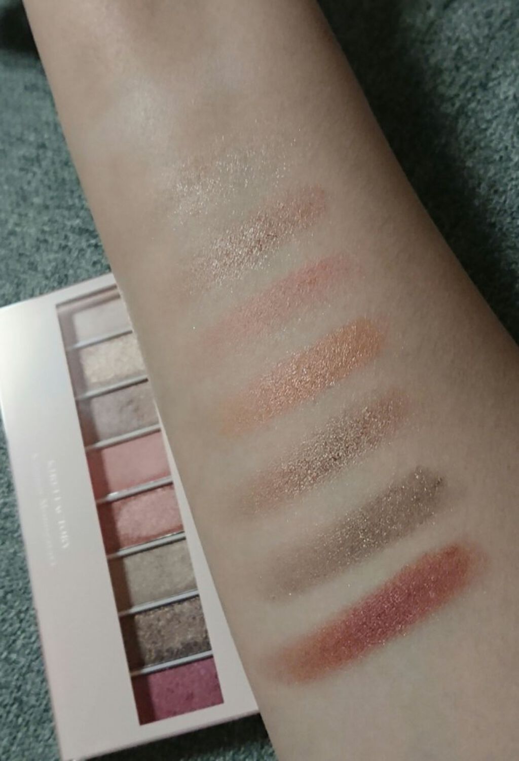 8色アイパレット/KIREI FACTORY/アイシャドウパレットを使ったクチコミ(5枚目)