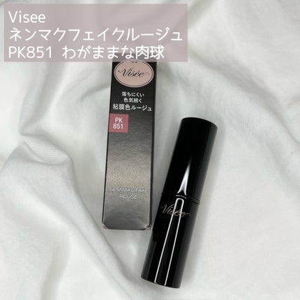 ネンマクフェイク ルージュ/Visée/口紅を使ったクチコミ(2枚目)