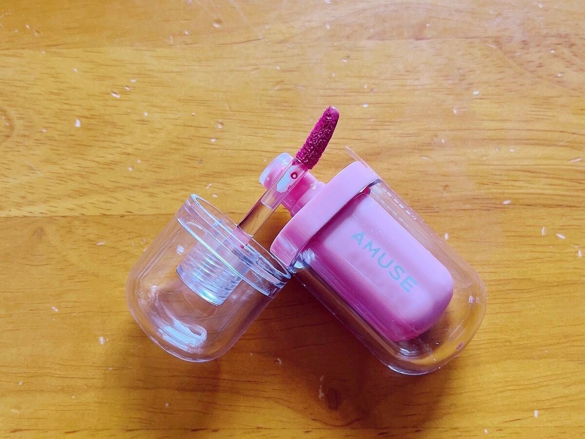 ジェルフィットティント/AMUSE/リップティントを使ったクチコミ(3枚目)