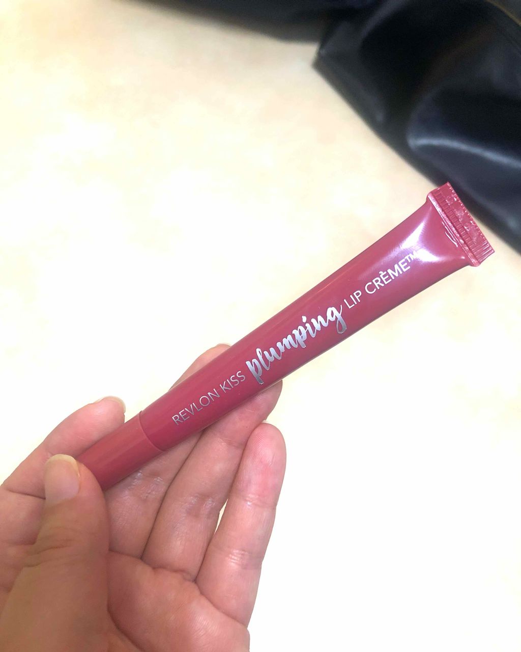 キス プランピング リップ クリーム/REVLON/リップクリームを使ったクチコミ（1枚目）
