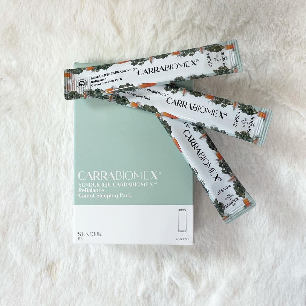 キャロット スリーピングパック/SUNDUK JEJU/フェイスクリームを使ったクチコミ(1枚目)