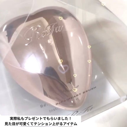 リファ ハートブラシ/ReFa/頭皮ケアを使ったクチコミ(2枚目)
