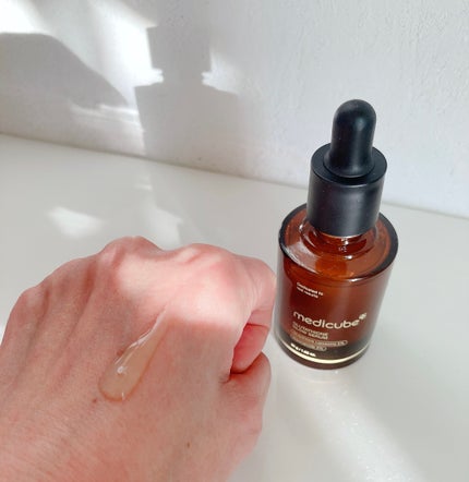 グルタチオングロウアンプル/MEDICUBE/美容液を使ったクチコミ(3枚目)