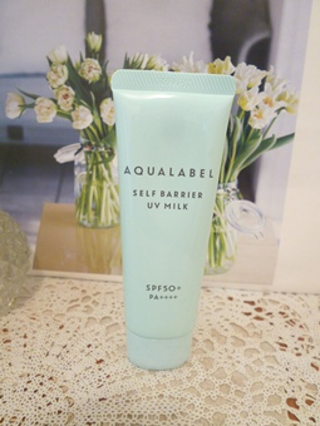 セルフバリア UV ミルク/アクアレーベル/乳液を使ったクチコミ(2枚目)