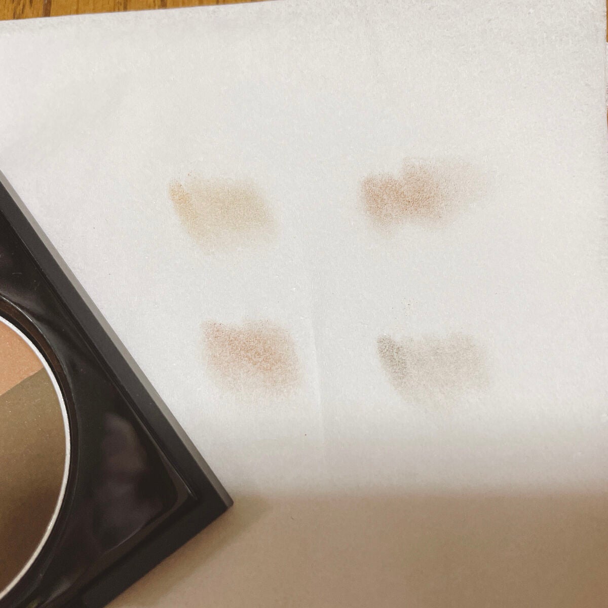 パーフェクトアイ&ブロウパレット /PARISBROW /パウダーアイブロウを使ったクチコミ(2枚目)