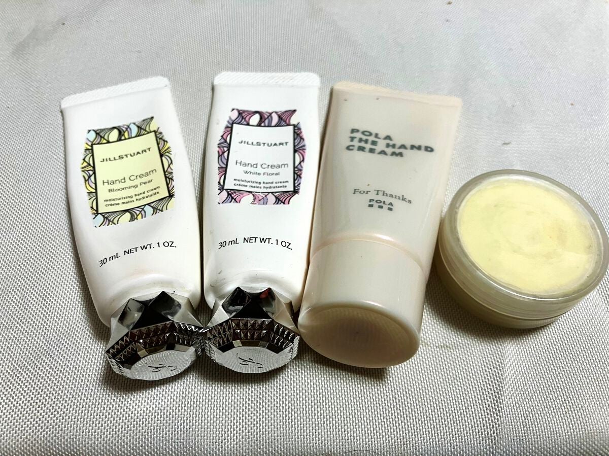 ジルスチュアート ハンドクリーム ホワイトフローラル/JILL STUART/ハンドクリームを使ったクチコミ(1枚目)