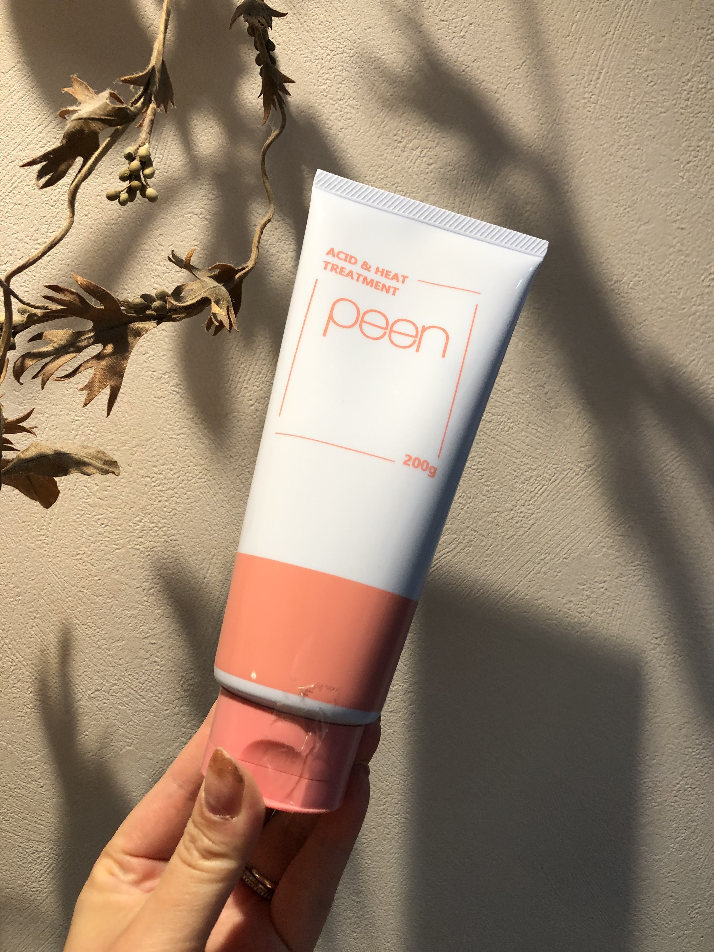 酸熱トリートメント/peen/ヘアマスク・ヘアパックを使ったクチコミ（1枚目）