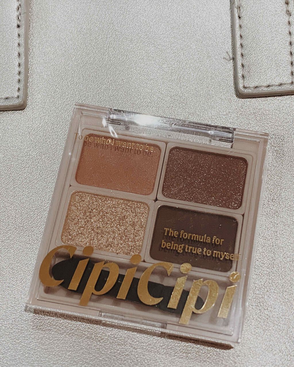 ドレッシーシャドウ/CipiCipi/アイシャドウパレットを使ったクチコミ(1枚目)