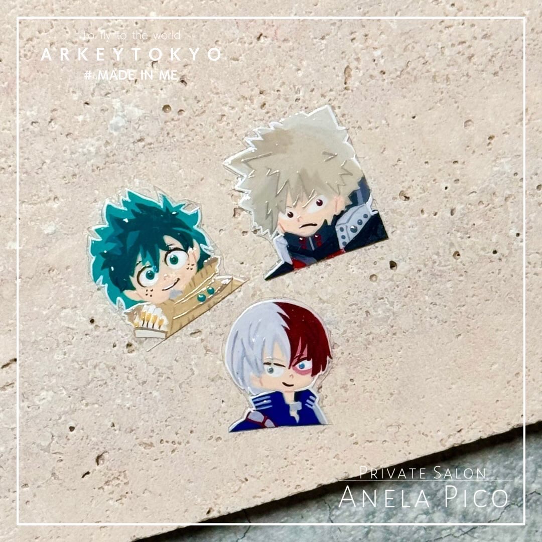 #ネイル,#ジェルネイル,#ヒロアカネイル,#痛ネイルのネイルデザイン